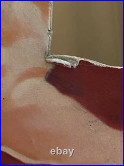 Canada Dry Vtg Easel Back Store Display WithGirl 28 X 16 The Best Drink Of All