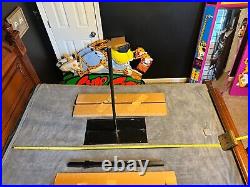 Cheetos Chester The Cheetah Talking Chip City Vintage Sign 1995 6' Store Display