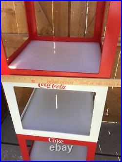 Coca Cola Store Display Shelf 1990s 1980 Advertising Display Collectible Vintage