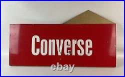 Converse Vintage Store Display Metal Panel! 30 X 16