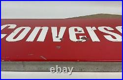 Converse Vintage Store Display Metal Panel! 30 X 16