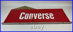 Converse Vintage Store Display Metal Panel! 30 X 16