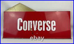 Converse Vintage Store Display Metal Panel! 30 X 16