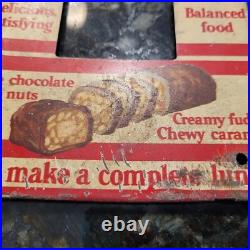 Curtiss Baby Ruth Candy Bar Metal Store Display Vintage 6.5 X 4.5 PART ONLY