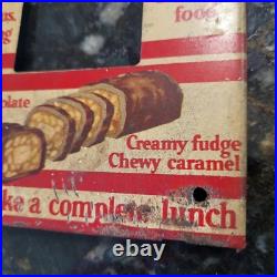 Curtiss Baby Ruth Candy Bar Metal Store Display Vintage 6.5 X 4.5 PART ONLY