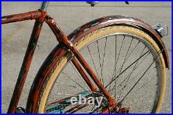Custom Vintage steampunk Bicycle rat rod Bike 28 Cruiser antique Store Display
