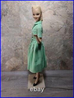 Doll Counter Store Display Mannequin 1950s Dress 19 Advertising Vintage Plaster
