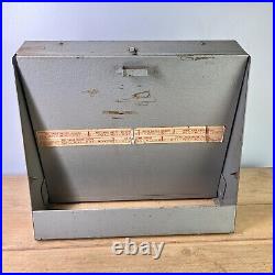 Duro Paint Brushes Antique Metal Advertising Display Case Store SALES DISPLAY Duro Paint Brushes Antique Metal Advertising Display Case Store SALES DISPLAY