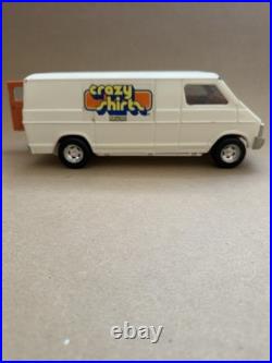 ERTL Crazy Shirts Hawaii 1970s Promo Van Vintage Advertising Store Display Rare