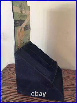 Early 1900s Wet-Pruf Adhesive Tape Tin Lithographed Display Case, pre-Band-Aid