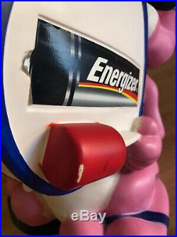 Energizer Bunny 20 Vinyl Advertising Batteries Store Display Vintage