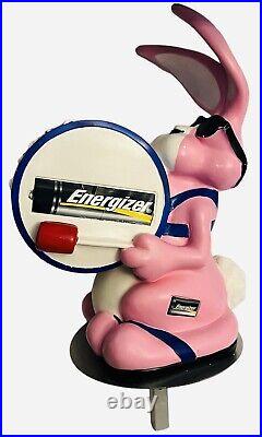 Energizer Bunny Battery Display Vintage 1980s Blow Mold Retail Store 2 Ft. 2 in