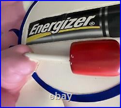 Energizer Bunny Battery Display Vintage 1980s Blow Mold Retail Store 2 Ft. 2 in