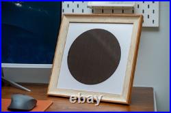 Framed Silicon Wafer Display for Vintage CPU Microchips Tech Wall Art