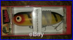 GIANT Heddon BABY TORPEDO X0361 Fishing Lure Store Display MINT in ORIGINAL BOX