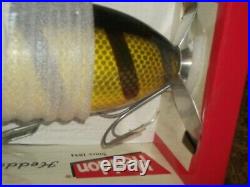 GIANT Heddon BABY TORPEDO X0361 Fishing Lure Store Display MINT in ORIGINAL BOX