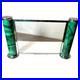GUCCI-Italy-STORE-DISPLAY-Fixture-Desk-Stand-Silver-Tone-Malachite-Style-VINTAGE-01-ae