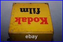 Genuine KODAK Film Metal Store Display Advertising Sign. VINTAGE Circa 1950's