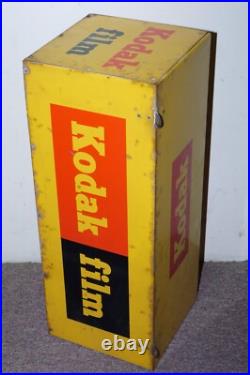 Genuine KODAK Film Metal Store Display Advertising Sign. VINTAGE Circa 1950's