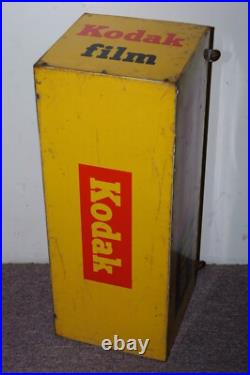 Genuine KODAK Film Metal Store Display Advertising Sign. VINTAGE Circa 1950's