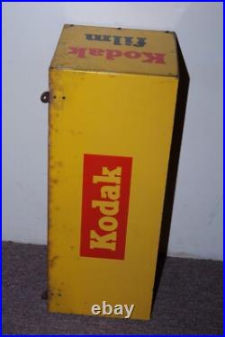 Genuine KODAK Film Metal Store Display Advertising Sign. VINTAGE Circa 1950's