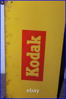 Genuine KODAK Film Metal Store Display Advertising Sign. VINTAGE Circa 1950's