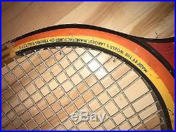 Giant Rare Vintage 1970s Donnay Allwood Tennis Racquet Store Display Bjorn Borg