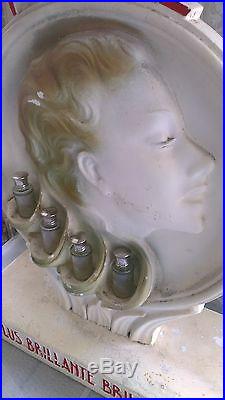 Great, Vintage advertising figure, FORVIL shampoo, RARE, store display, haircare