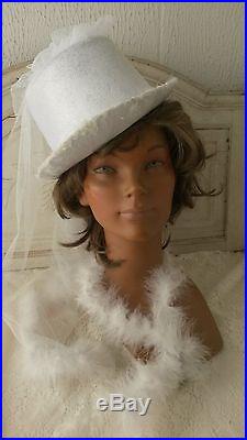 Great, vintage, French mannequin head, with lovely face