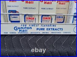 Gunstan Hall Extract Vintage Counter Store Display 1940'S with 18 Bottle's