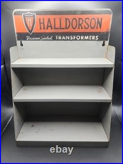 HALLDORSON TRANSFORMERS Vintage Metal Display Shelf