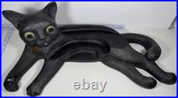 HARMONY KINGDOM Black Cat Large Heavy Display Rack Vintage VERY RARE 24 Read