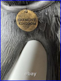 HARMONY KINGDOM Black Cat Large Heavy Display Rack Vintage VERY RARE 24 Read