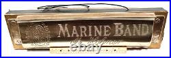 Harmonica M Hohner Marine Band Vintage 24 Store Advertising Display Model