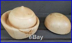 Hat Making Mold Block Form Vintage Millinery Old Tool Wood Wooden Store Display