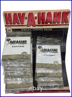 Hav-A-Hank Executive Handkerchief Country Store Display Vintage c1950's w 18pk