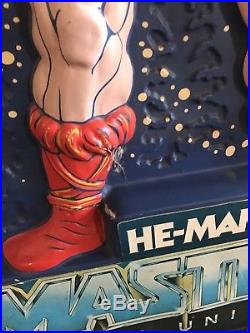 He-man Masters Of The Universe 1983 Store Display Vintage Rare