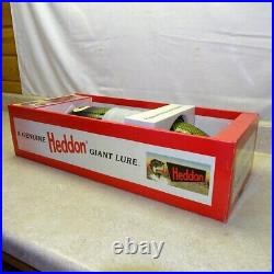 Heddon Giant Lure Store Display, Baby Torpedo X0361 In Box, 2006 Advertising