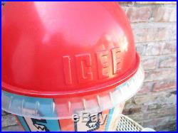 Huge Vintage ICEE Slurpee Slushie FROZENATED DRINK Store Lighted Display LAMP