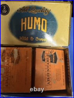 Humo Vintage Cigar Tobacco and 1920 Store Display Advertising Box Stencil Kit