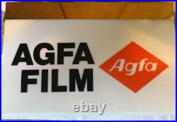 Insegna Luminosa Agfa Film Anni 60 Originale Vintage