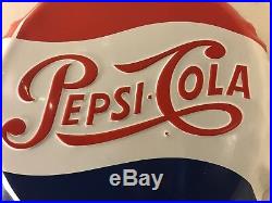 Insegna Pepsi 46cm Schild Sign Plaque Vintage Coca
