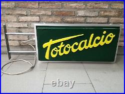 Insegna Totocalcio stile vintage