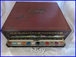 JP Coats Boilfast Thread Display Box Vintage Sewing Thread Nice Vintage Size