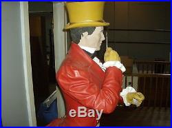 Johnnie Walker Life Size Resin Statue Vintage Store Display Advertising