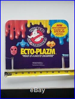 KENNER The REAL Ghostbusters vintage AUTHENTIC Ecto-plazm store display pieces