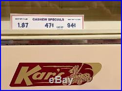 Kar's nuts vintage sales counter store display