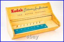 Kodak Camera Store Advertising Display for Combination Lens Attachments Vintage