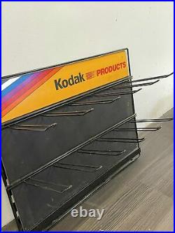 Kodak Camera Store Display wall rack Kodak Products advertising vintage