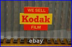 Kodak Film Dispenser Store Wall mt Display withdividers 23 x 26h x 5.5 394439